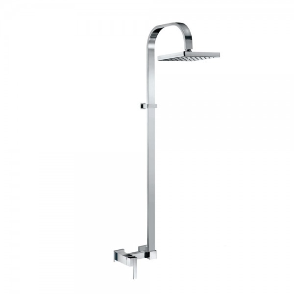 Single Lever Exposed Shower Mixer with Shower Pipe