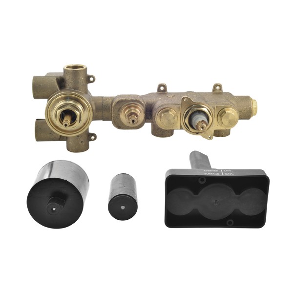 In-wall Body of Thermostatic Shower Mixer